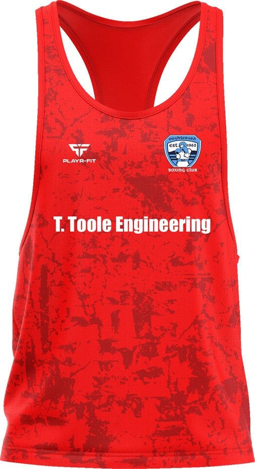 Oughterard Boxing Club Boxing Vest (Red) - Kids