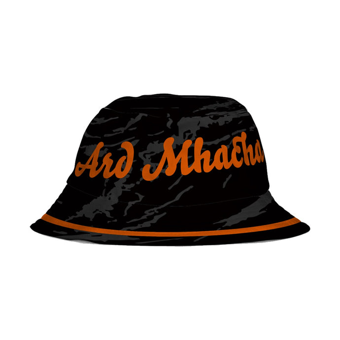 Armagh County Retro Bucket Hat Black - Adults