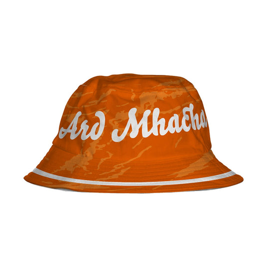 Armagh County Retro Bucket Hat Orange - Adults