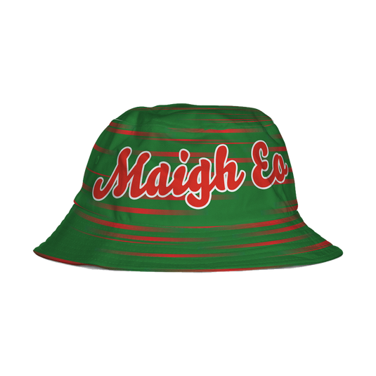 Mayo County Retro Bucket Hat Green - Adults