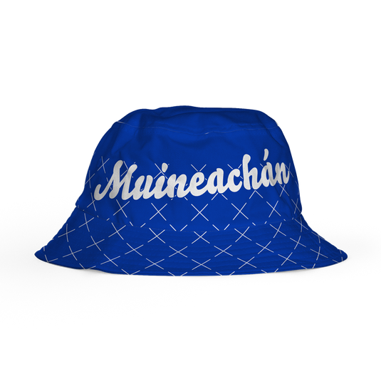 Monaghan County Retro Bucket Hat Blue - Kids