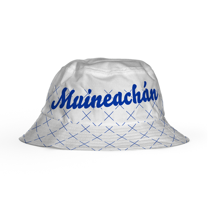 Monaghan County Retro Bucket Hat White - Kids