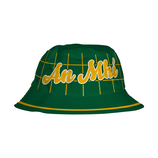 Meath County Retro Bucket Hat Green - Adults