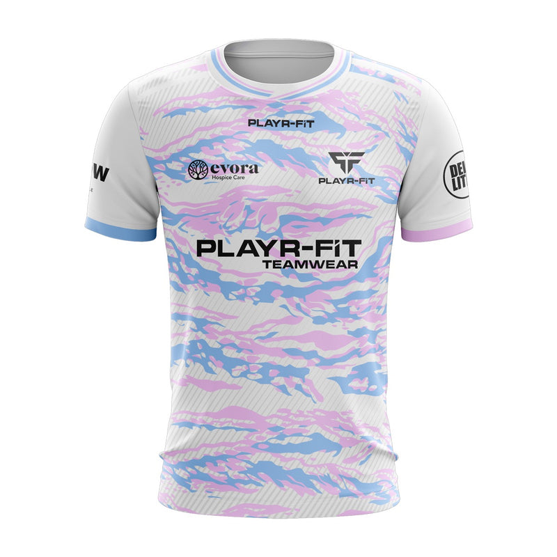Load image into Gallery viewer, Playr-Fit Business 5s Jersey (Playr-Fit White) - Kids
