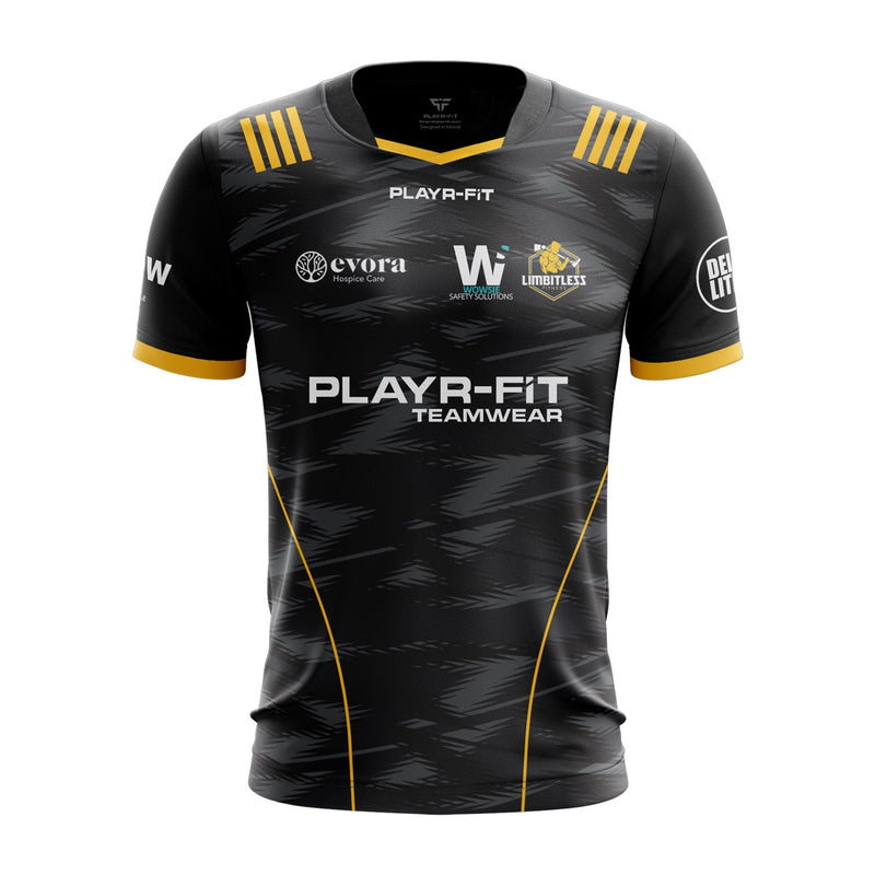 Load image into Gallery viewer, Playr-Fit Business 5s Jersey (Wowsie Safety Solutions Limbitless Fitness) - Adults
