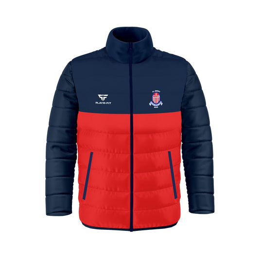 St Josephs Mercy Navan Padded Jacket Navy/Red - Kids