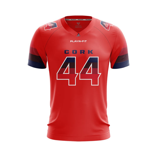 Cork Admirals Jersey Custom Memorial Jersey (Red