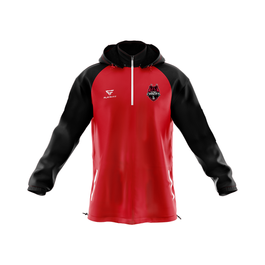 Cork Chiefs Tag Rugby Light Rain Jacket - Adults
