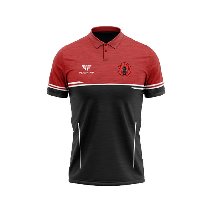 Cairn Lodge ABC Polo Courage (Black/Red/White) - Adults