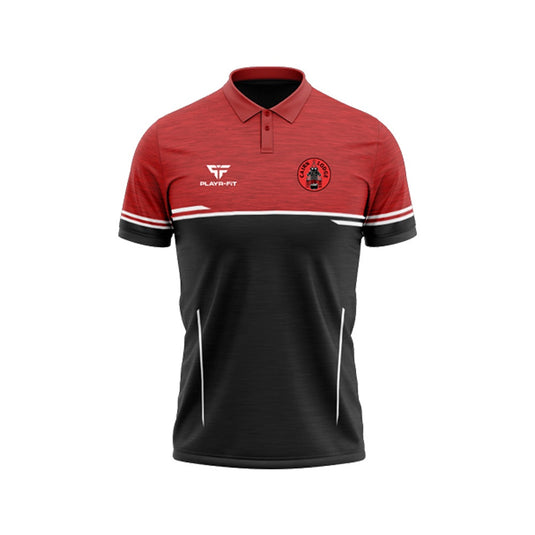 Cairn Lodge ABC Polo Courage (Black/Red/White) - Kids