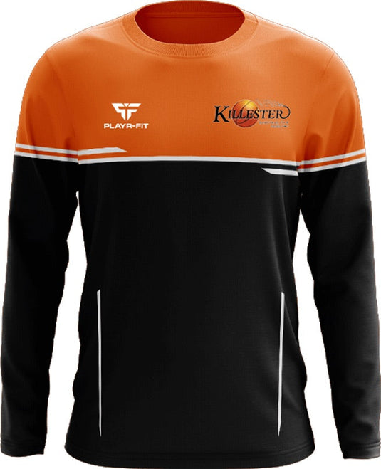 Killester Wheelchair Basketball Crew Neck Courage (Orange/Black/White) - Kids