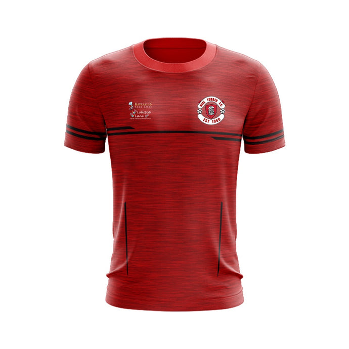 Real Tubber FC T-Shirt Courage (Red/Black) - Adults