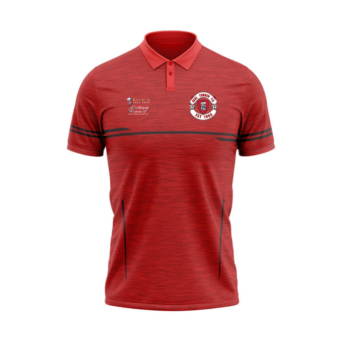 Real Tubber FC Polo Courage (Red/Black) - Adults
