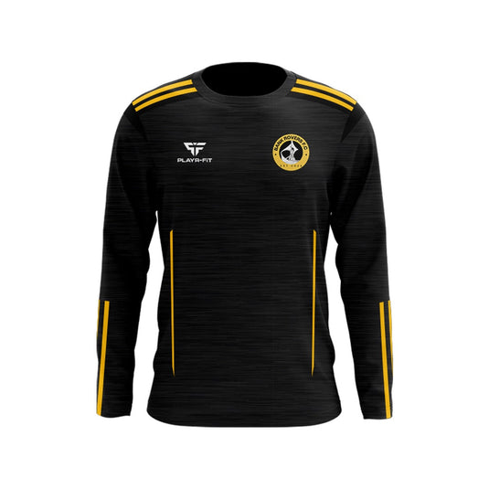 Bank Rovers FC Crew Neck Adroit (Black/YellowGold) - Kids