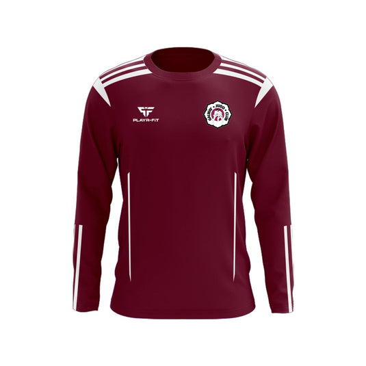 Galway Judo Club Crew Neck Adroit (Maroon/White) - Adults