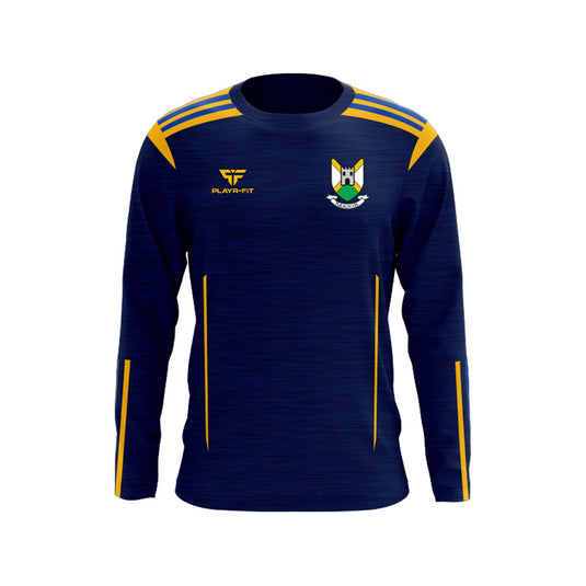 Tullylish GAC Crew Neck Adroit (Navy/YellowGold) - Kids