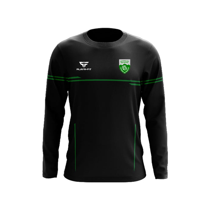 Rathfriland High School Students Crew Neck Courage Black/Green - Kids