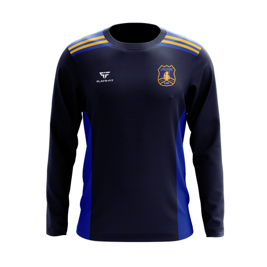 Currin CLG Crew Neck Endure (Navy/Blue/Yellow) - Kids