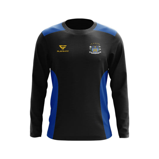 St Marys College Dundalk Staff Crew Neck Endure (Black/Blue) - Kids