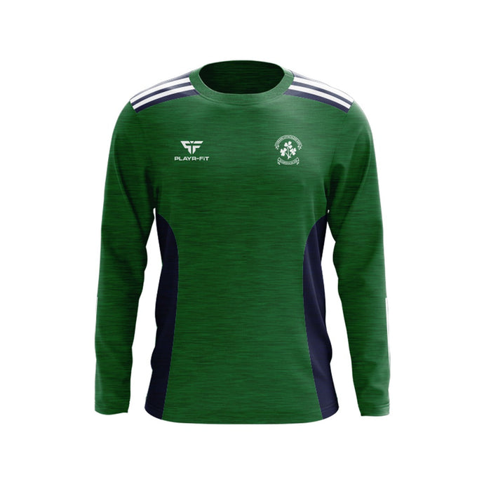 Newry Shamrocks GAC Crew Neck Endure (Green/Navy/White) - Kids