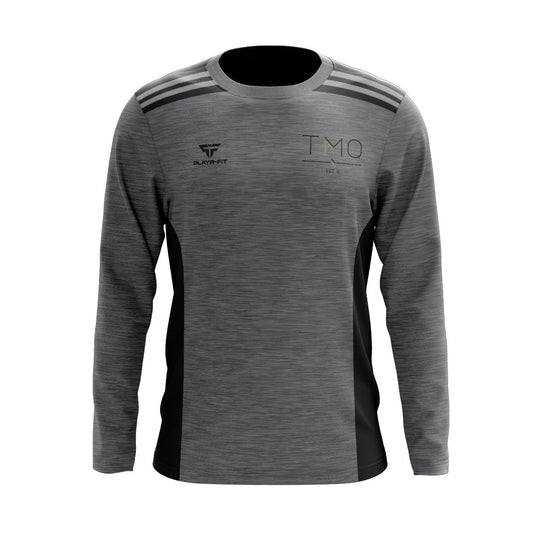 TMQ Crew Neck Endure (Grey/Black) - Kids