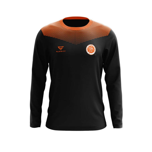 Newry Triathlon Club Crew Neck Tenacity (Black/Orange) - Adults
