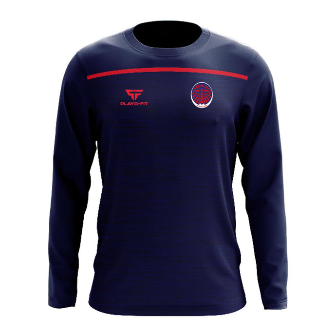 Skerries Community College Students Crew Neck Spirit Navy/Red - Adults