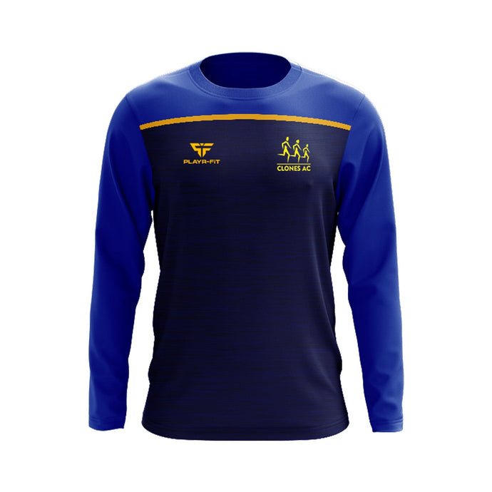 Clones Athletics Club Crew Neck Spirit (Navy/Blue/Yellow) - Adults