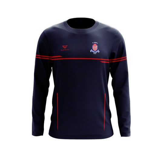 St Josephs Mercy Navan Crew Neck Navy/Red - Adults