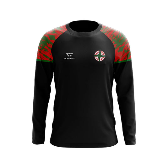 Dowdallshill GFAC Crew Neck Stellar Sublimated (Black/Red/Green) - Adults