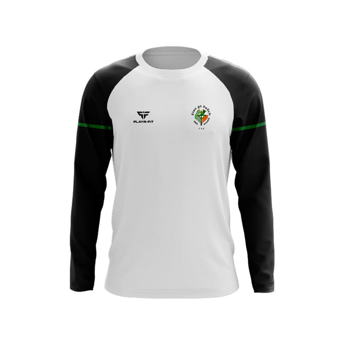 Éire Go Brách CSC Belfast Crew Neck Stellar (White/Black) - Kids