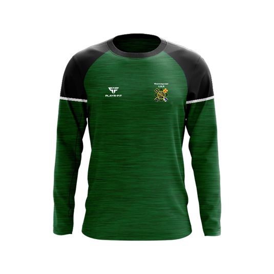 INF Warrenpoint Crew Neck Stellar Green/Black - Kids