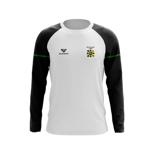 INF Warrenpoint Crew Neck Stellar White/Black - Adults