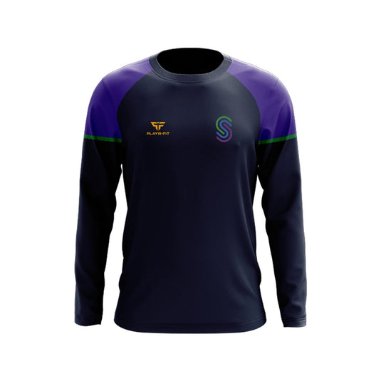 Shimna IC Staff Crew Neck Stellar (Navy/Purple/Green) - Adults