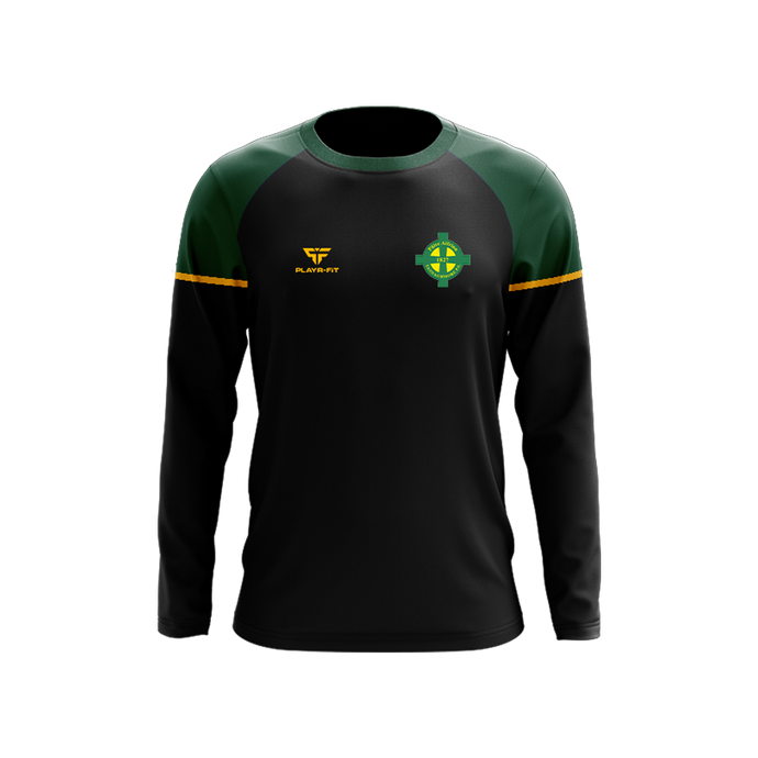 Tannaghmore PS Staff Crew Neck Stellar Black/Green - Adults