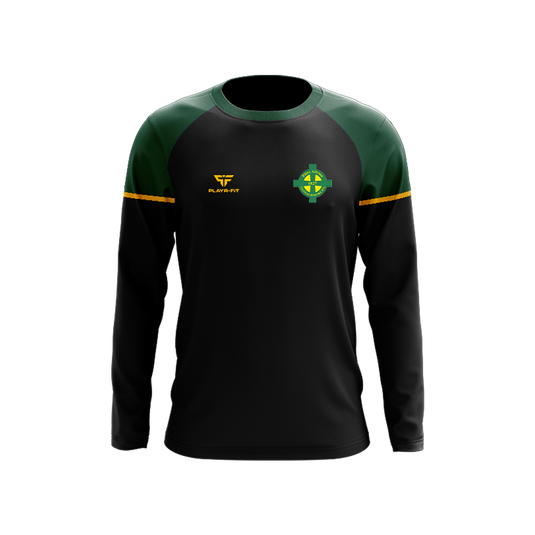 Tannaghmore PS Staff Crew Neck Stellar Black/Green - Adults