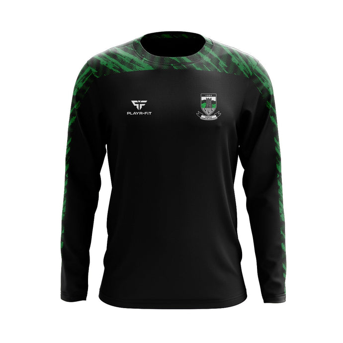 Dundalk Young Irelands Crew Neck (Black/Green) - Kids