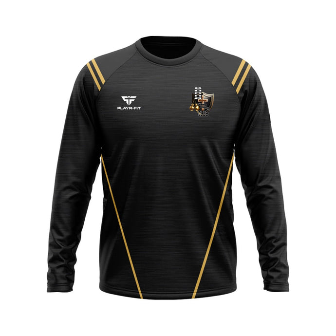 Banna Elite Boxing Club Crew Neck Vigour (Black/Gold) - Kids