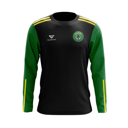Killough FC Crew Neck Adroit (Black/Green/Yellow) - Adults