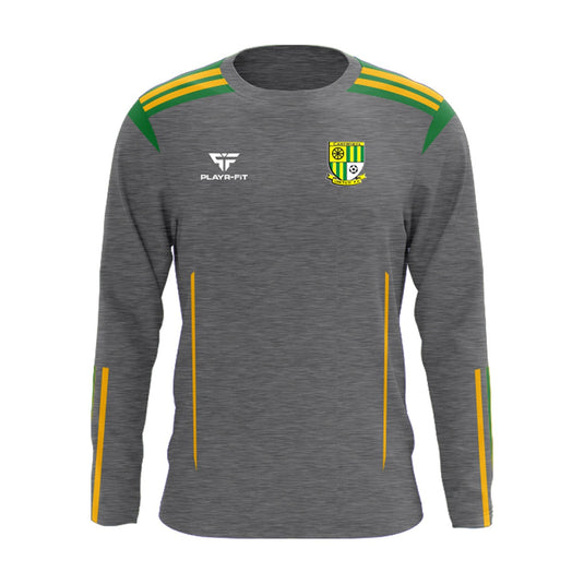 Cartwheel United FC Crew Neck Adroit (Grey/Green/Yellow) - Adults
