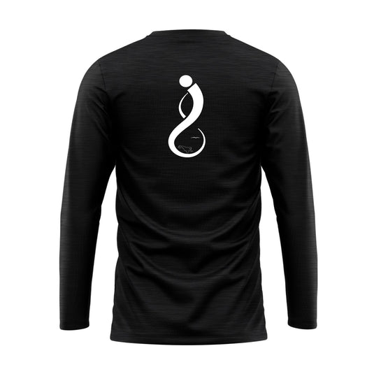 Infinity Channel Swimming Crew Neck Tenacity Black - Adults