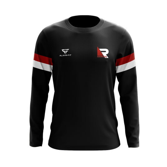 Reform Powerlifting Crewneck (Rseries) (Black/Red/White) - Adults