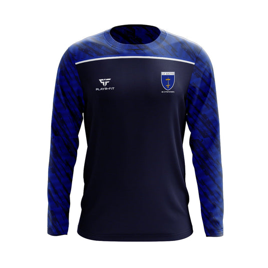 Scotstown GFC Crewneck (Navy/Blue/White) - Adults