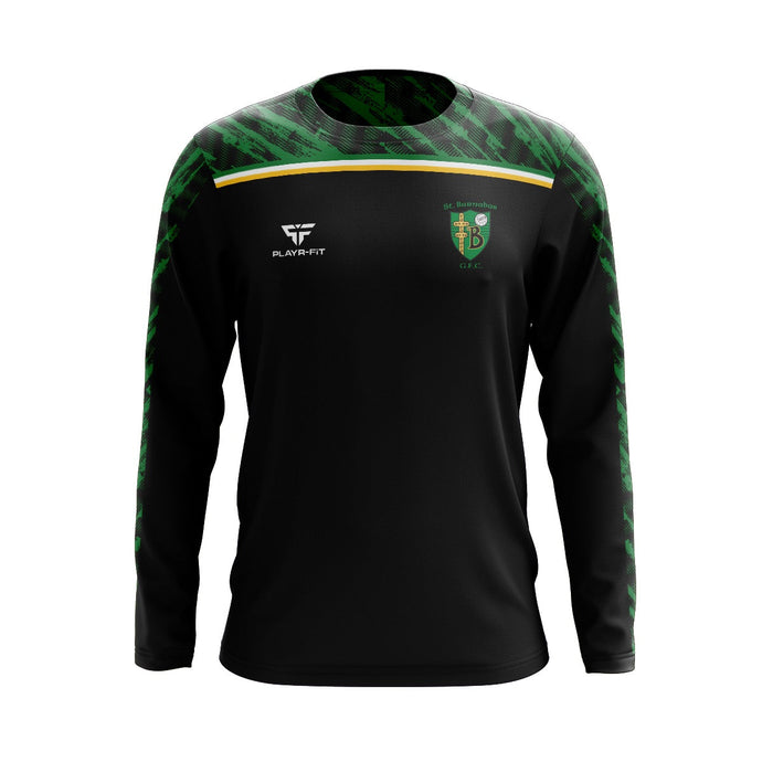 St Barnabas GFC NY Crew Neck Spirit (Sublimated) Black/Green - Kids