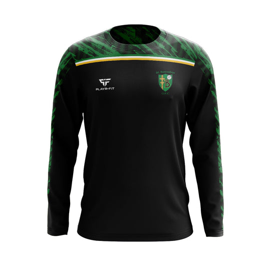 St Barnabas GFC NY Crew Neck Spirit (Sublimated) Black/Green - Kids