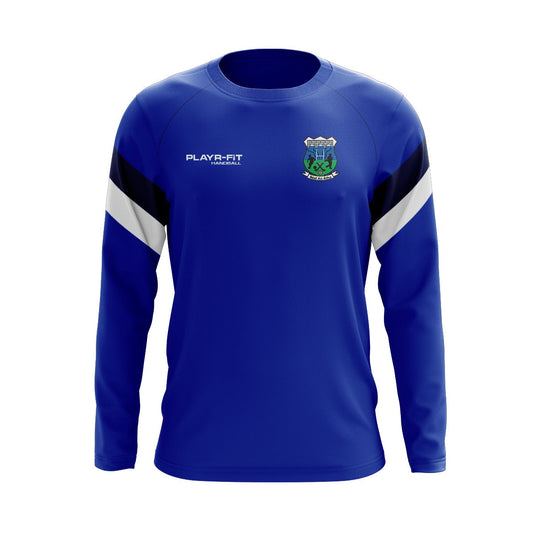 Ballina Handball Club Crew Neck Retro (Blue/Navy/White) - Adults