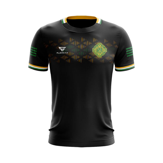 St Michaels GFC Cork Jersey Custom 2025 Black - Adults