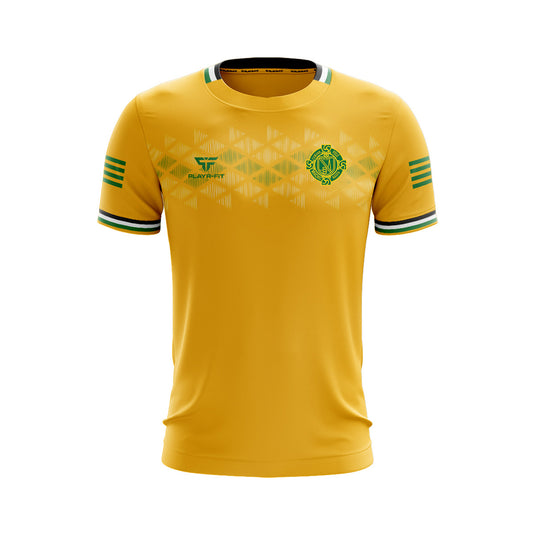 St Michaels GFC Cork Jersey Custom 2025 Yellow Gold - Adults