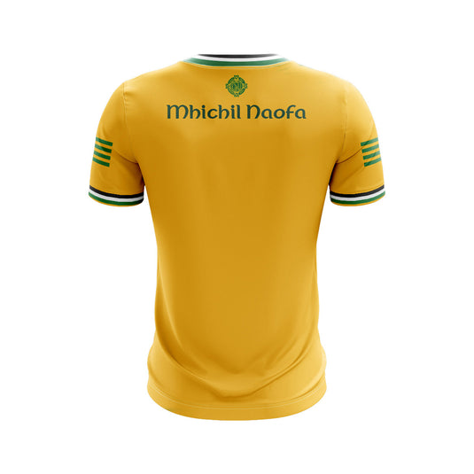 St Michaels GFC Cork Jersey Custom 2025 Yellow Gold - Adults