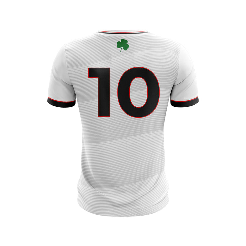 Glenshane Athletic Jersey E21 White - Adults – PLAYR-FIT Teamwear